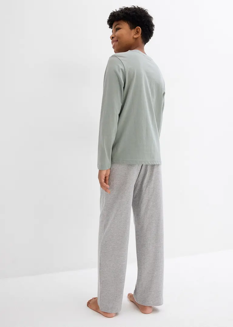 bonprix Lässiger Jungen Pyjama mit Bio-Baumwolle - Kinder Discount Store für neue Produkte
