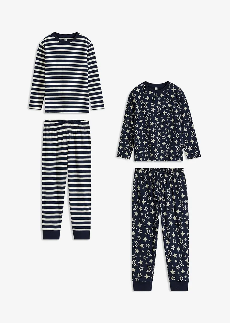 bonprix Mix-and-Match: Kinder Pyjama im 4-tlg. Set - Kinder zollfrei