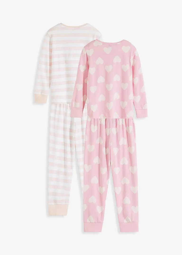 bonprix Mix-and-Match: Mädchen Pyjama im 4-tlg. Set - Kinder 50% Rabatt für begrenzte Zeit
