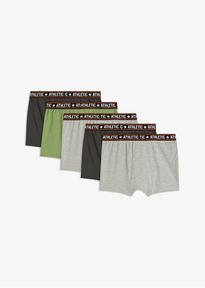 bonprix Klassische Jungen Boxershorts im 5er Pack - Kinder Rabatte dieses Monats
