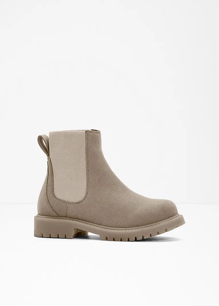 bonprix Schöner Chelsea Boot für Kinder - braun - Kinder