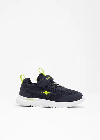 bonprix Sportlicher Kangaroos Kinder Sneaker mit Materialmix - blau