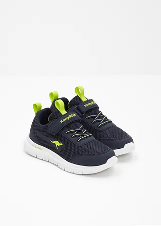 bonprix Sportlicher Kangaroos Kinder Sneaker mit Materialmix - blau Online Shopping