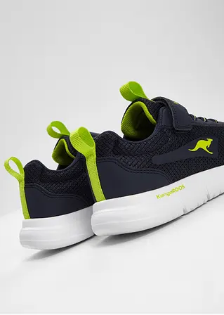 bonprix Sportlicher Kangaroos Kinder Sneaker mit Materialmix - blau Online Shopping