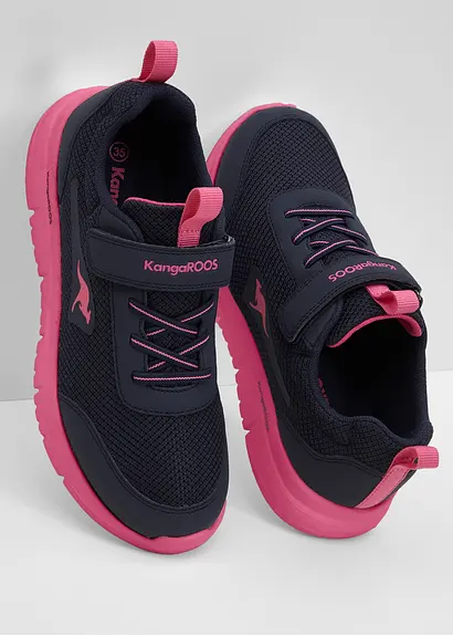 bonprix Sportlicher Kangaroos Kinder Sneaker mit Materialmix - blau Exklusivangebot
