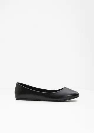 bonprix Zeitloser Ballerina in schönem Design - schwarz - Damen