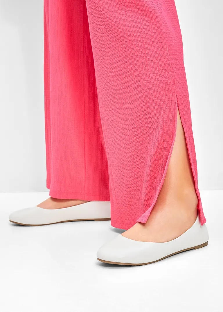 bonprix Zeitloser Ballerina in schönem Design - weiß - Damen Cyber Monday
