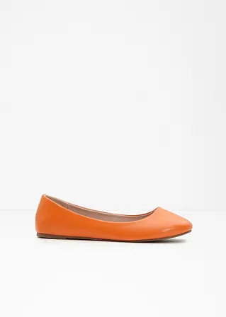 bonprix Zeitloser Ballerina in schönem Design - orange - Damen