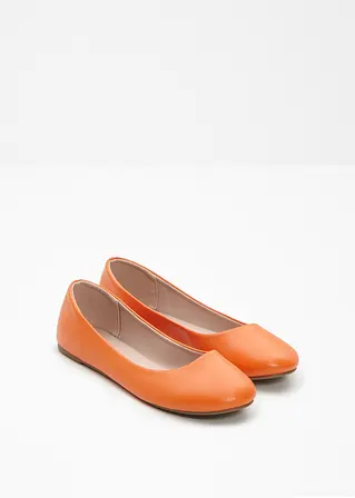 bonprix Zeitloser Ballerina in schönem Design - orange - Damen Weihnachtsangebot