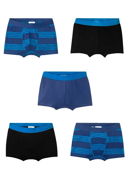 bonprix Coole Jungen Boxershorts im 5er Pack - Kinder Online Outlet