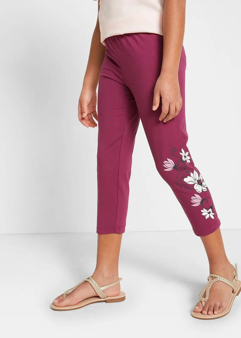 bonprix Schöne Mädchen Leggings mit dekorativem Druck - Kinder Saisonale Angebote