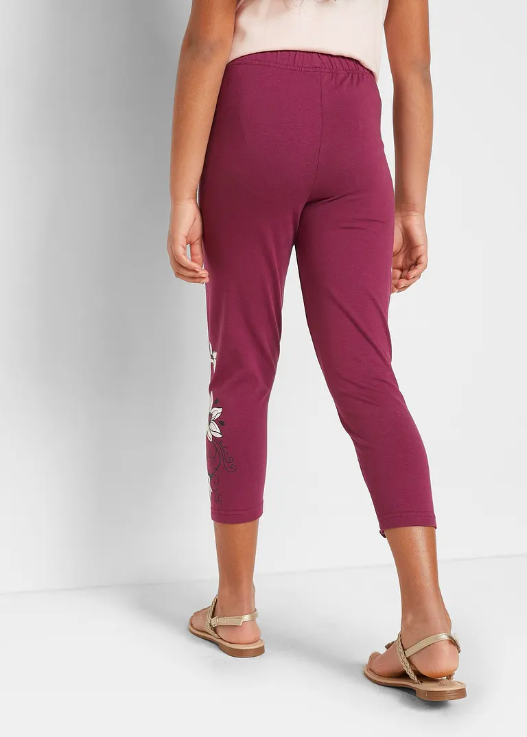 bonprix Schöne Mädchen Leggings mit dekorativem Druck - Kinder Saisonale Angebote