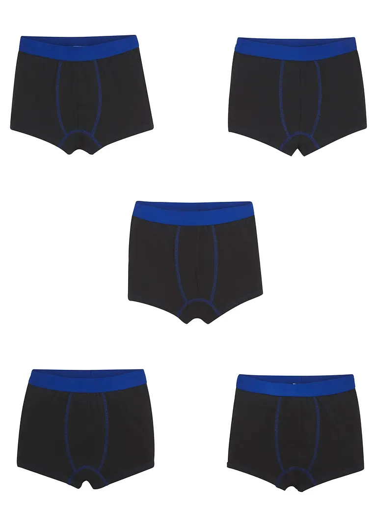 bonprix Boxershorts für jeden Tag im 5er Pack - schwarz Riesige Ersparnisse