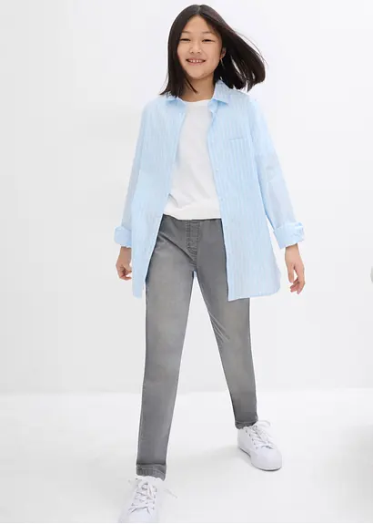 bonprix Bequeme Mädchen Jeggings im 2er Pack - Kinder Kostenlose Rückgabe