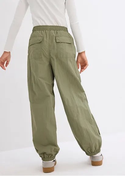 bonprix Modische Mädchen Schupfhose mit warmen Futter - grün JETZT KAUFEN