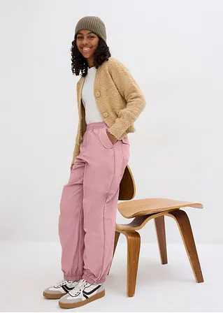 bonprix Modische Mädchen Schupfhose mit warmen Futter - rosa Neueste Stile