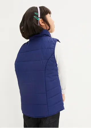 bonprix Leichte Mädchen Steppweste - blau - Kinder Kostenloser Versand international