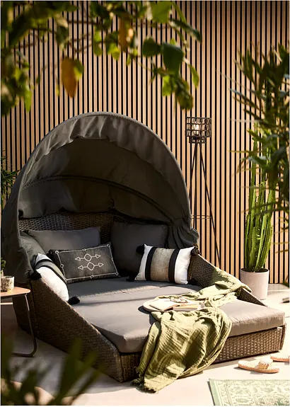 bonprix Gemütliche Musterung nicht nur für den Outdoor Bereich - grün Black Friday Preise