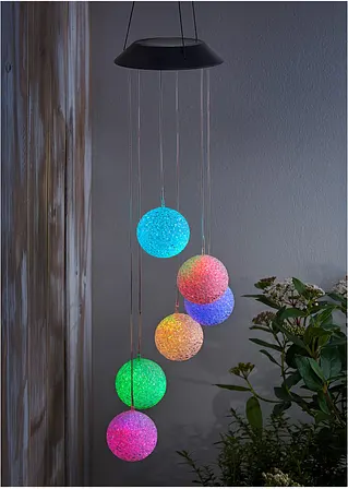 bonprix Bunte Beleuchtung für den Garten Balkon oder Terrasse - bunt 50% Rabatt für begrenzte Zeit