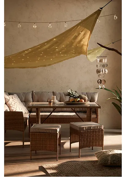 bonprix Wunderschönes Capiz-Windspiel - braun - Wohnen & Garten Online