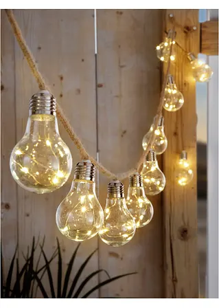 bonprix Stimmungsvolle Dekoration - LED-Solar-Lichterkette mit 10 Glühbirnen Verkauf