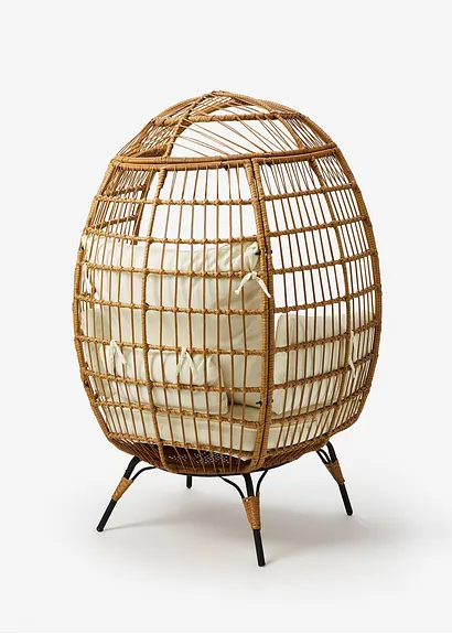 bonprix Stylische Sitzgelegenheit aus Rattan - beige Limitierter Zeitrabatt
