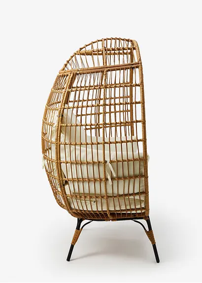 bonprix Stylische Sitzgelegenheit aus Rattan - beige Limitierter Zeitrabatt