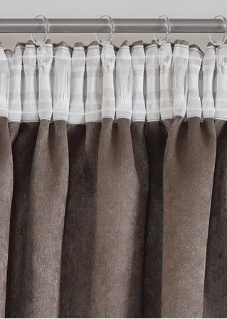 bonprix Zeitloser Fensterschmuck in hochwertiger Jacquard-Qualität Riesige Ersparnisse