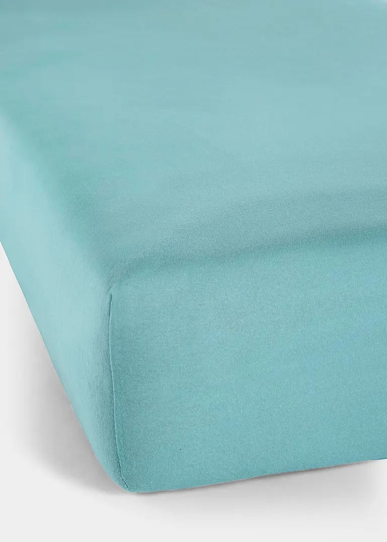 bonprix Perfekte Passform: Jersey Spannbettlaken - mint Meist gekauft