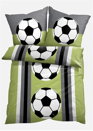 bonprix Passende Bettwäsche zur EM - Bettwäsche mit Fußball Motiv Jubiläumsangebot